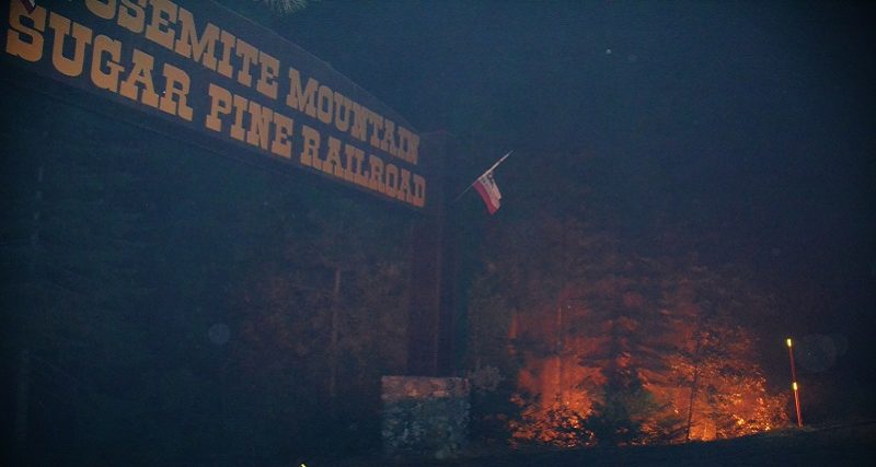 Historic Equipment Burns At Yosemite Mt. Sugar Pine ...