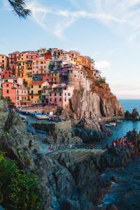 Image of an Italian seaside village.