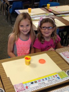 Camdyn Petros and Abby Noble 1st Grade OES (Desiree Dean Petros)