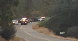 Law enforcement on Road 420 after string of fires