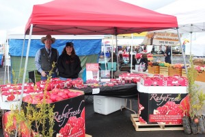 Vendors at Pomegranate Festival - photo courtesy of Julie Fullmer