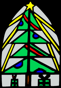 Christmas Stained Glass window
