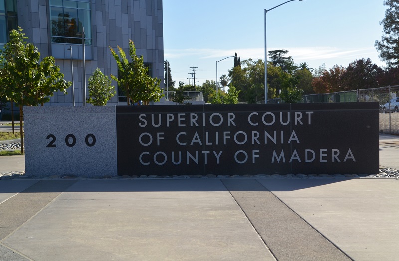 Madera County Superior Court sign Sierra News Online