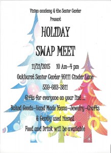 Sierra Senior Center Holiday Swap Meet