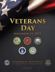 Veterans Day Poster 2015