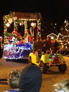 Green Machine stolen from Bass Lake appears in the Bass Lake Christmas Parade - photo courtesy Chad Gregerson 2016