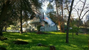 Mar 30 Oakhurst Pine Fire 3 by Gina Clugston