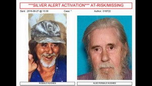 Mariposa County Sheriff missing person Ronald Hughes missing June 27 2016