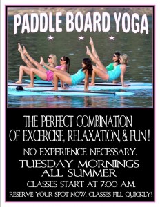 Paddle Board Yoga Bass Lake Miller's Landing