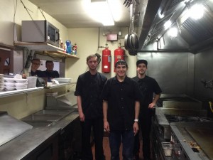Yosemite Gateway Restaurant kitchen staff June 2016 Lisa Clark