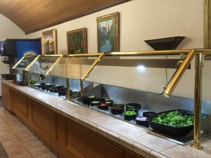 Yosemite Gateway Restaurant salad bar June 2016 Lisa Clark