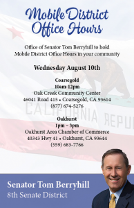 Mobile Office Hours Berryhills August 2016