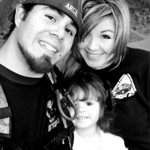 Alicia Arce Richart and Omar Arce with daughter courtesy Alicia Arce