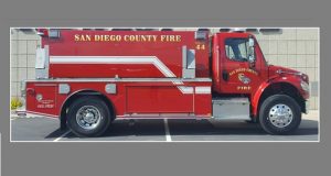 Type of tactical water tender being considered by Madera County