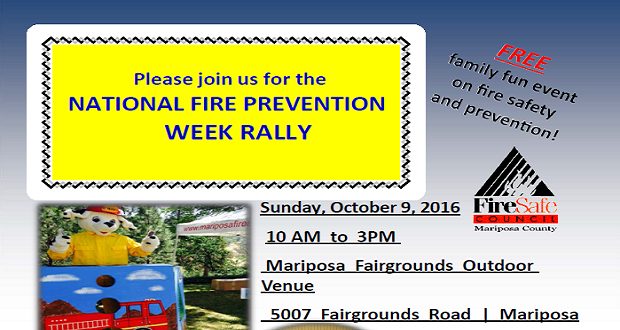 National Fire Prevention Week Rally