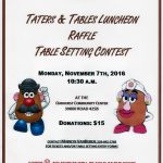 MCW Taters And Tables Luncheon