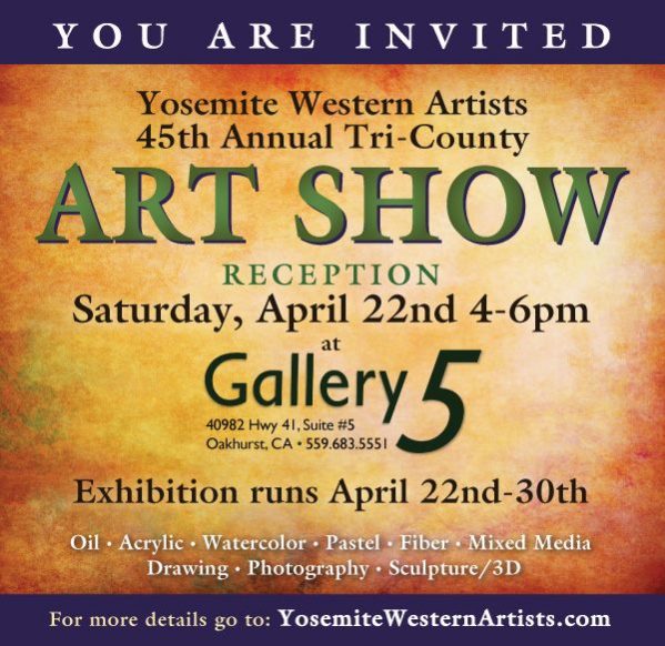 YWA 45th Annual Tri-County Art Show Call To Artists