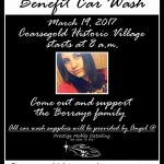 Benefit Car Wash For Family Of Jenna Borrayo