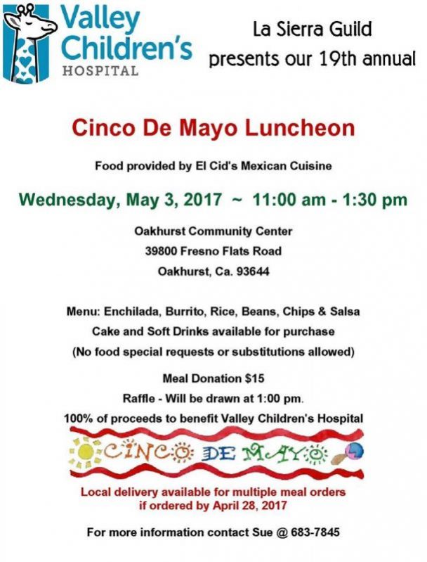 Valley Children's La Sierra Guild Cinco De Mayo Luncheon
