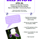 Free Fresno Iris Society Show At Sierra Vista Mall