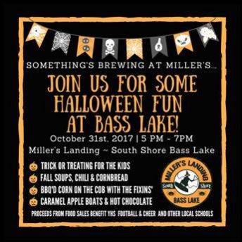 Miller's Landing Resort At Bass Lake, Halloween