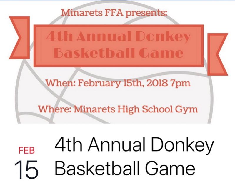 4th Annual Donkey Basketball: Teachers VS Students