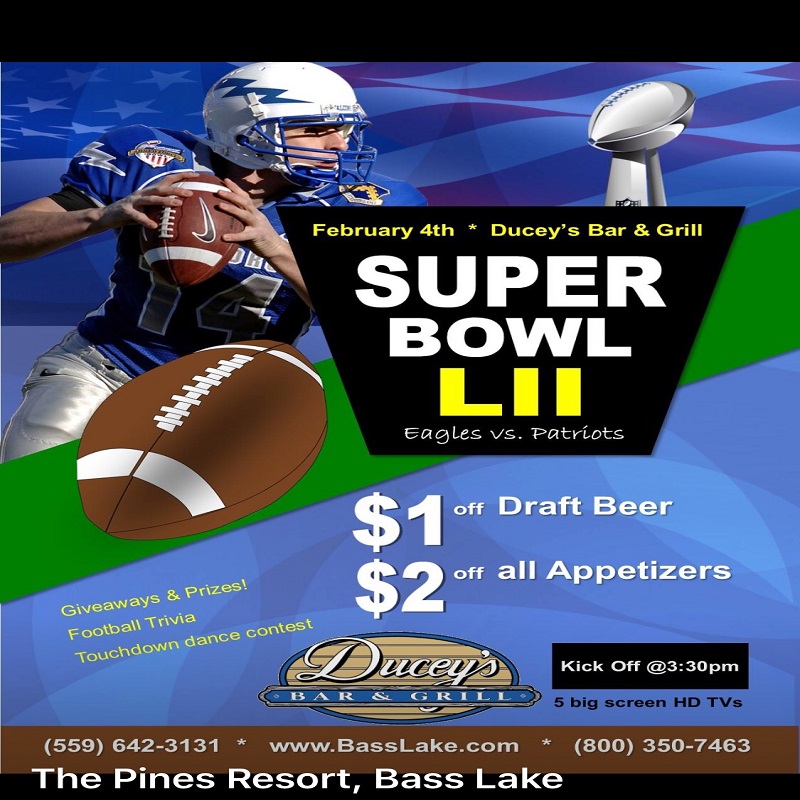 The Pines Resort: Super Bowl Viewing Party