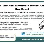 Waste Tire And Electronics Amnesty Day