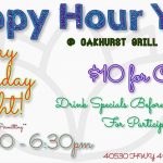 Happy Hour Yoga At Oakhurst Grill
