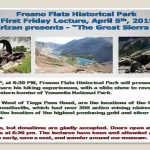 Fresno Flats: Great Sierra Mines Lecture