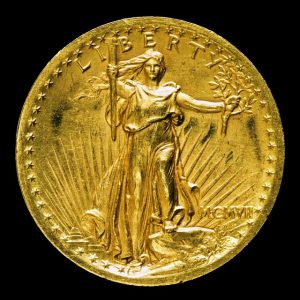 Augustus Saint Gaudens' gold coin