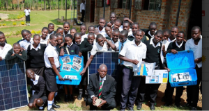 Solar suitcases in Kenya! All the way from Wasuma Elementary!