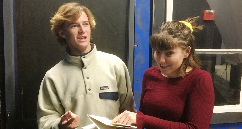 YHS Seniors Orion Ciccoletti and Emily Meyer