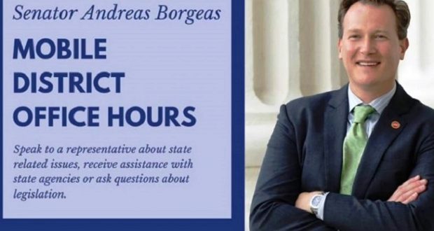 Senator Borgeas is coming to Oakhurst tomorrow