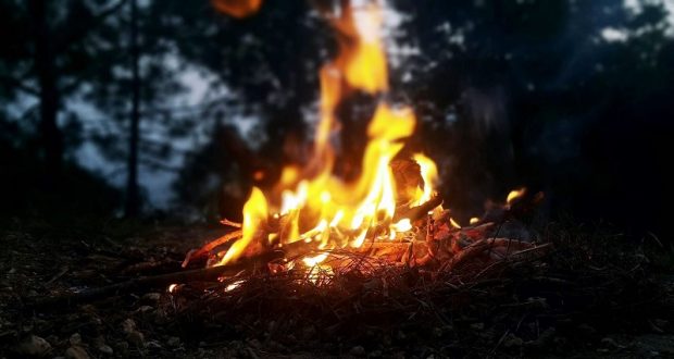 Photo of bonfire