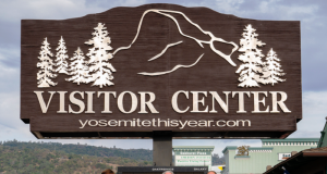 Picture of Visitor Center sign