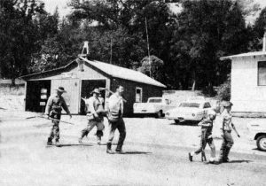 Image of the 1969 Logger's Jamboree Parade.