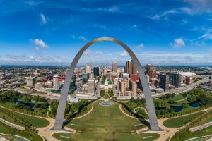 Image of the St. Louis Gateway Arch. 
