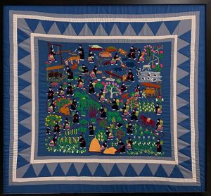 Image of a Hmong story cloth. 