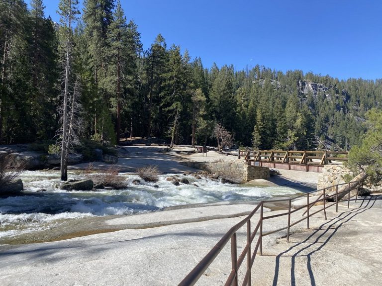 Hiking From Glacier Point to Illilouette and Nevada Falls With Sooty Grouse
