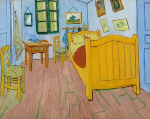 Image of Van Gogh's Bedroom in Arles. 
