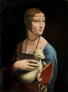 Image of Leonardo's Lady With An Ermine.