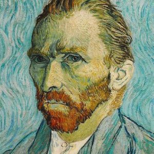 Image of Van Gogh's Self Portrait. 
