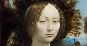 Image of Leonardo's Ginevra De Benci.