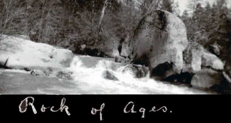 Image of the Rock of Ages.