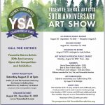 Yosemite Sierra Artists 50th Ann Art Show