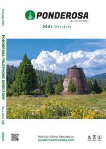 Image of the 2021 Ponderosa Directory cover.