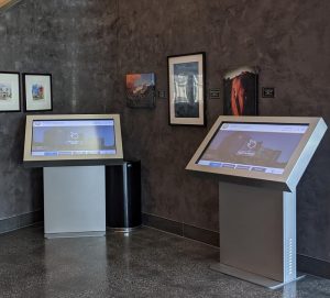 Image of the new kiosks. 