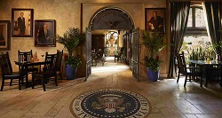 Image of Part Of The Presidential Exhibit At The Mission Inn. 
