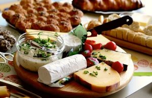 Image of a cheese platter.